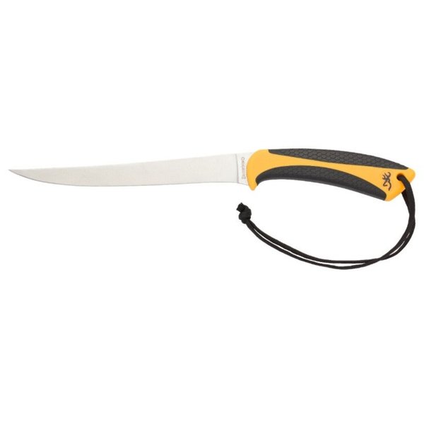 Browning White Water Fillet Knife Yellow 3220100